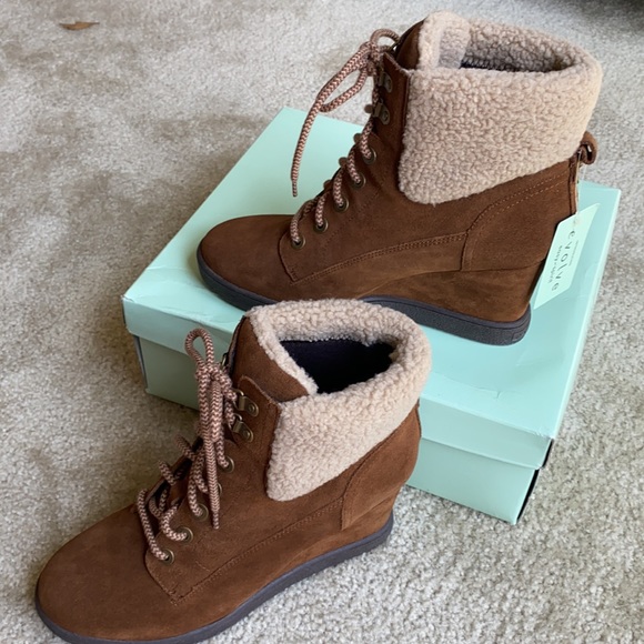 Evolve Easy Spirit Everett Wedge ankle Boot Bootie - Picture 8 of 16